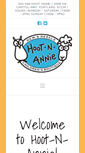 Mobile Screenshot of hoot-n-annie.com